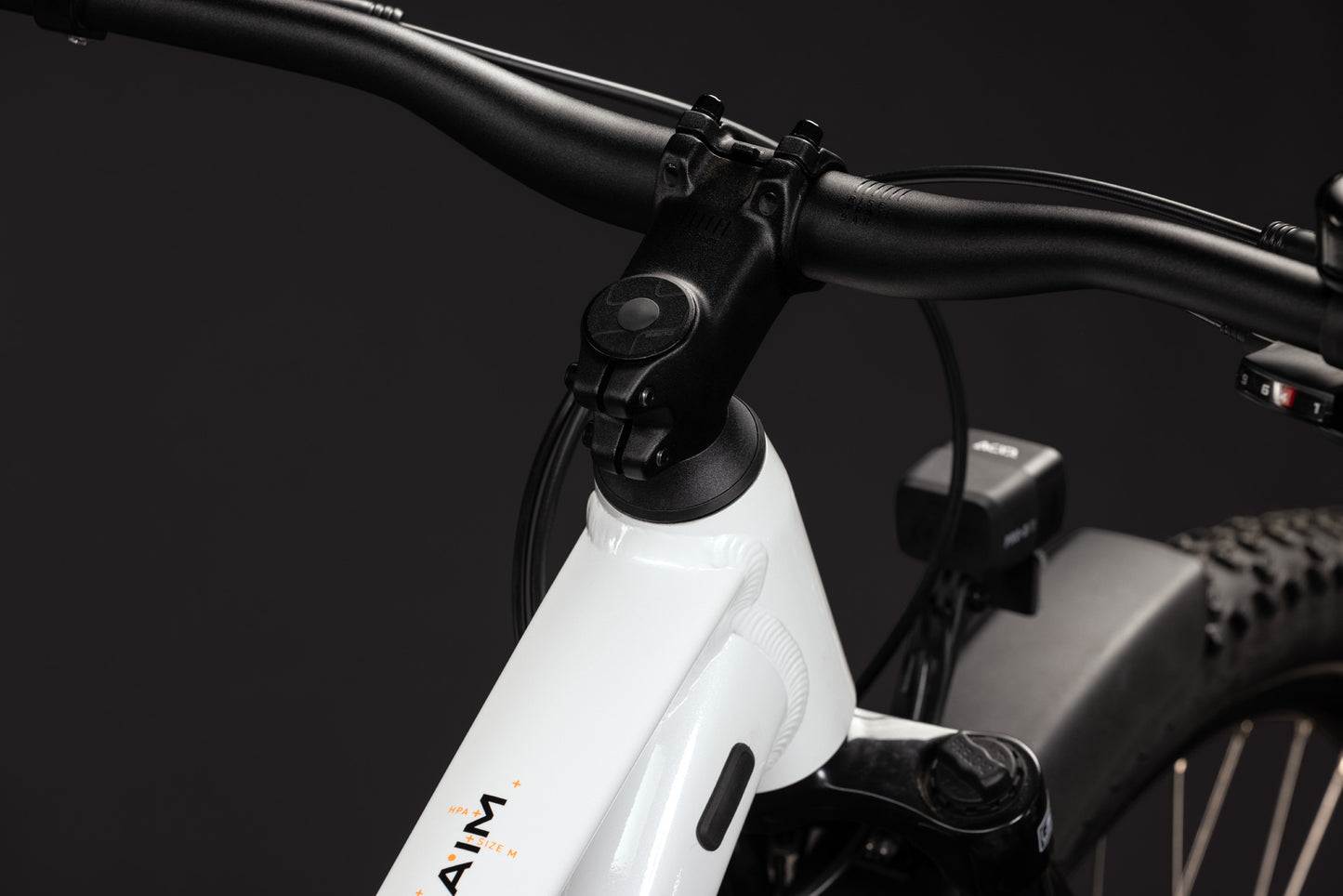 CUBE AIM ONE FE HARDTAIL MTB BIKE 2027 METALLICWHITE 'N' BLACK