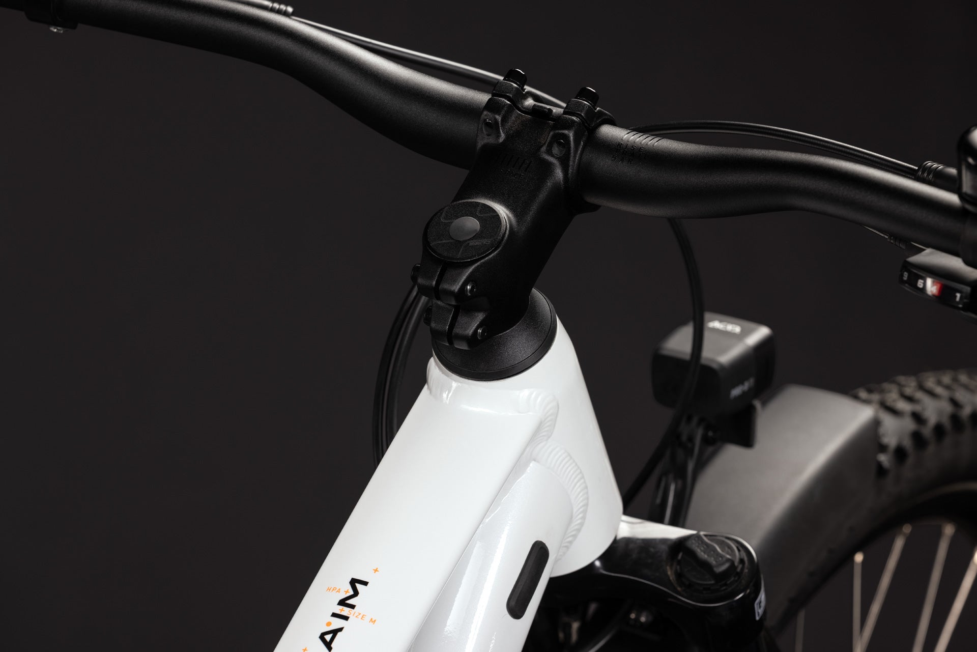 CUBE AIM ONE FE HARDTAIL MTB BIKE 2027 METALLICWHITE 'N' BLACK