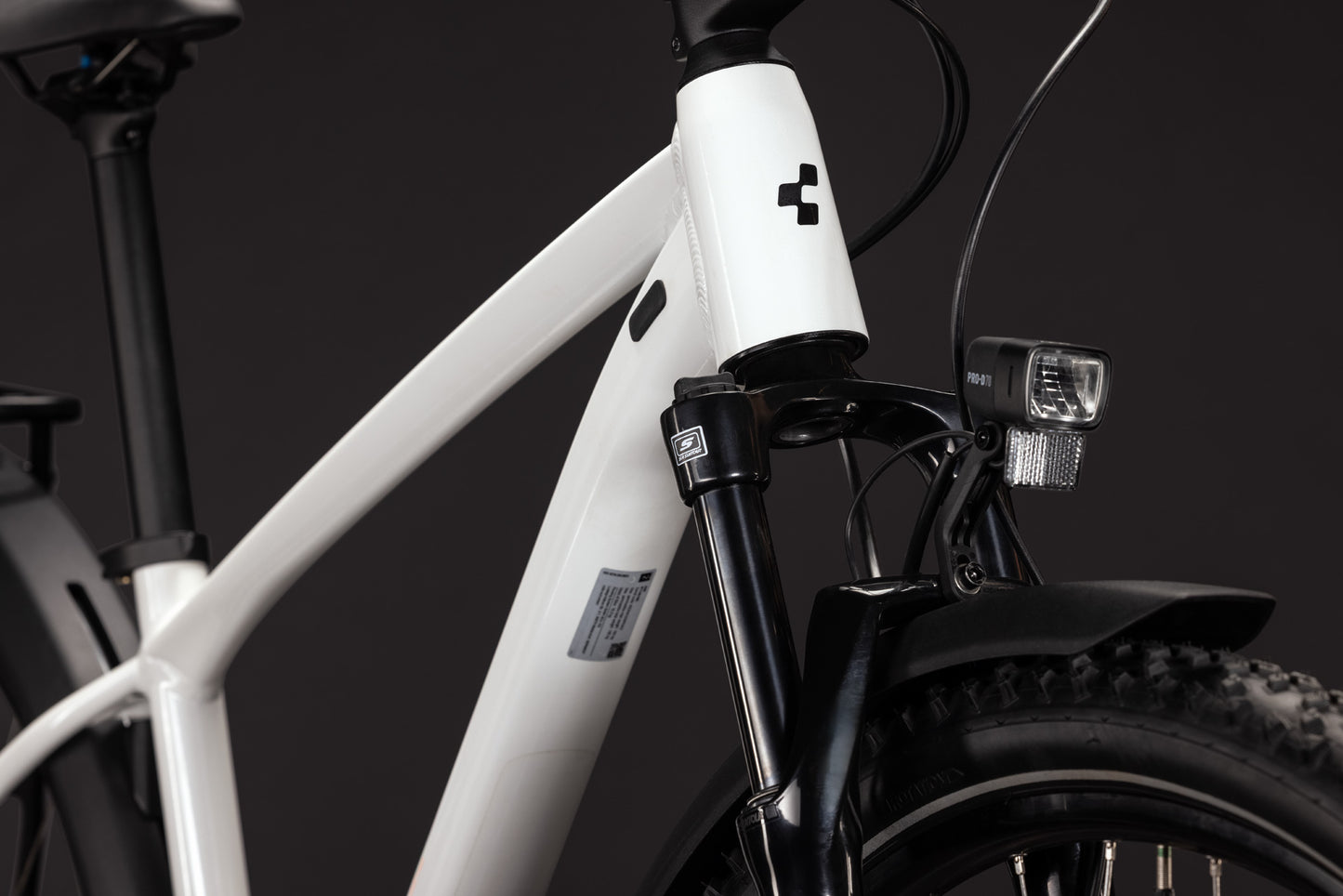 CUBE AIM ONE FE HARDTAIL MTB BIKE 2027 METALLICWHITE 'N' BLACK
