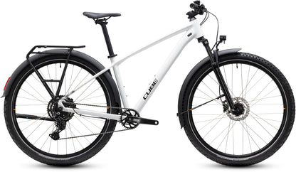 CUBE AIM ONE FE HARDTAIL MTB BIKE 2027 METALLICWHITE 'N' BLACK