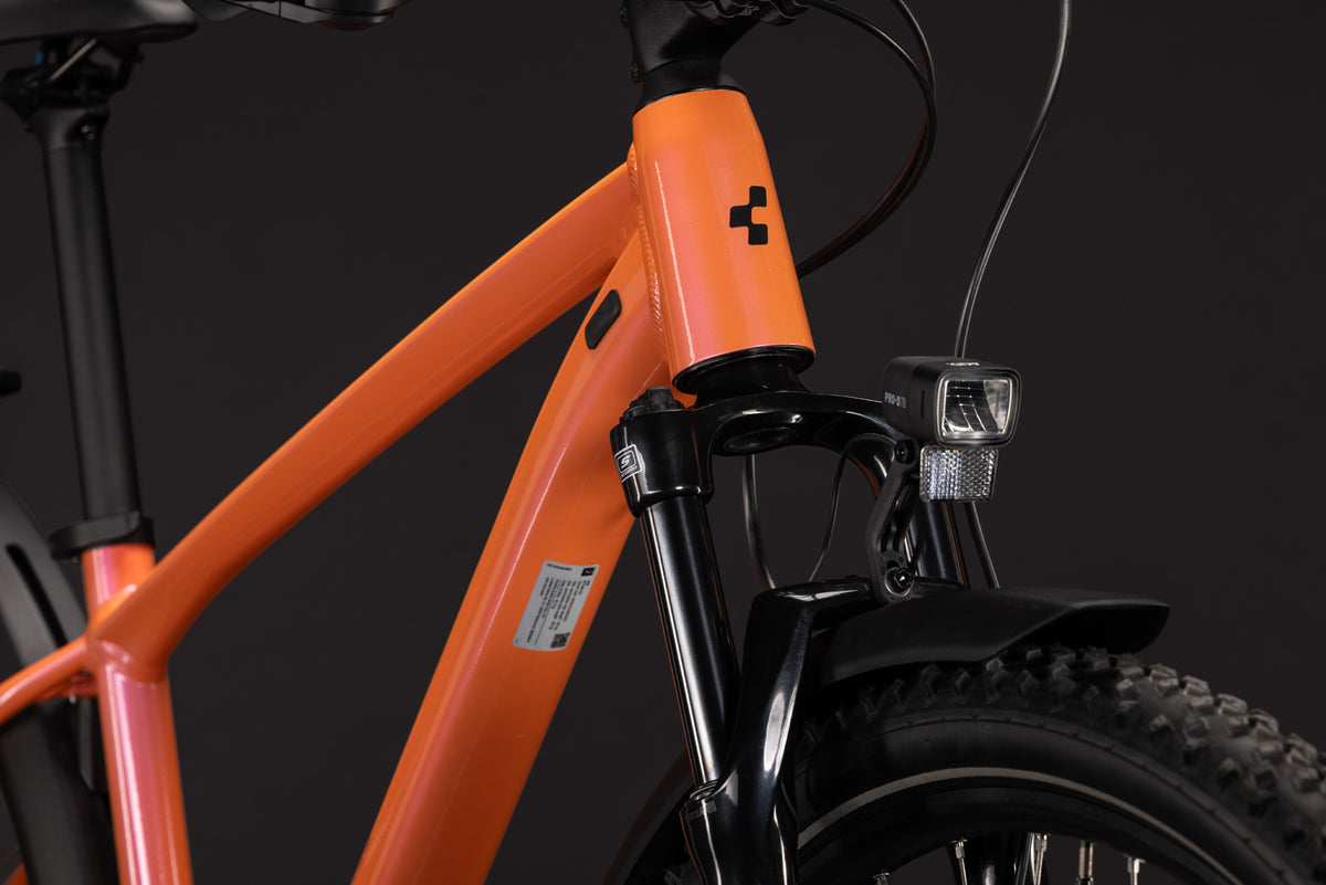 CUBE AIM ONE FE HARDTAIL MTB BIKE 2027 SALMON 'N' BLACK