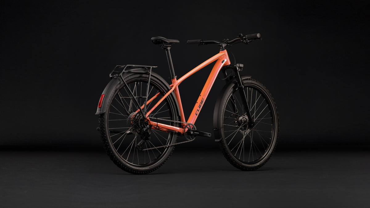 CUBE AIM ONE FE HARDTAIL MTB BIKE 2027 SALMON 'N' BLACK