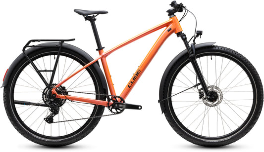 CUBE AIM ONE FE HARDTAIL MTB BIKE 2027 SALMON 'N' BLACK