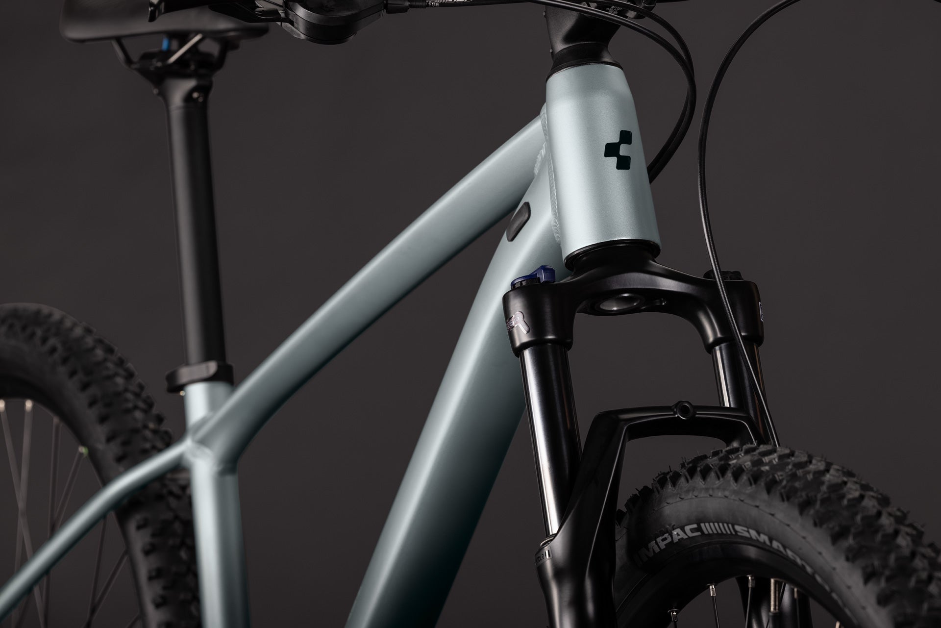CUBE AIM PRO HARDTAIL MTB BIKE 2027 GREY 'N' BLACK