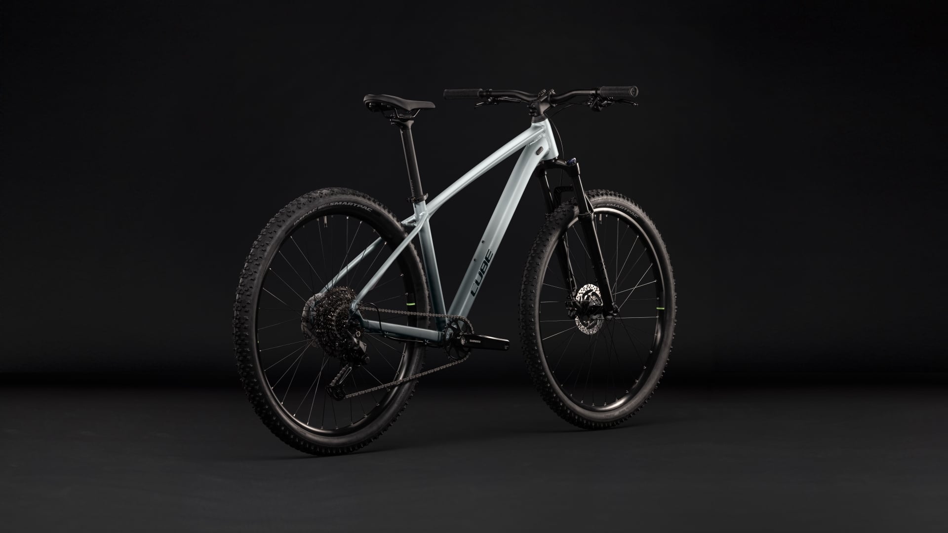 CUBE AIM PRO HARDTAIL MTB BIKE 2027 GREY 'N' BLACK