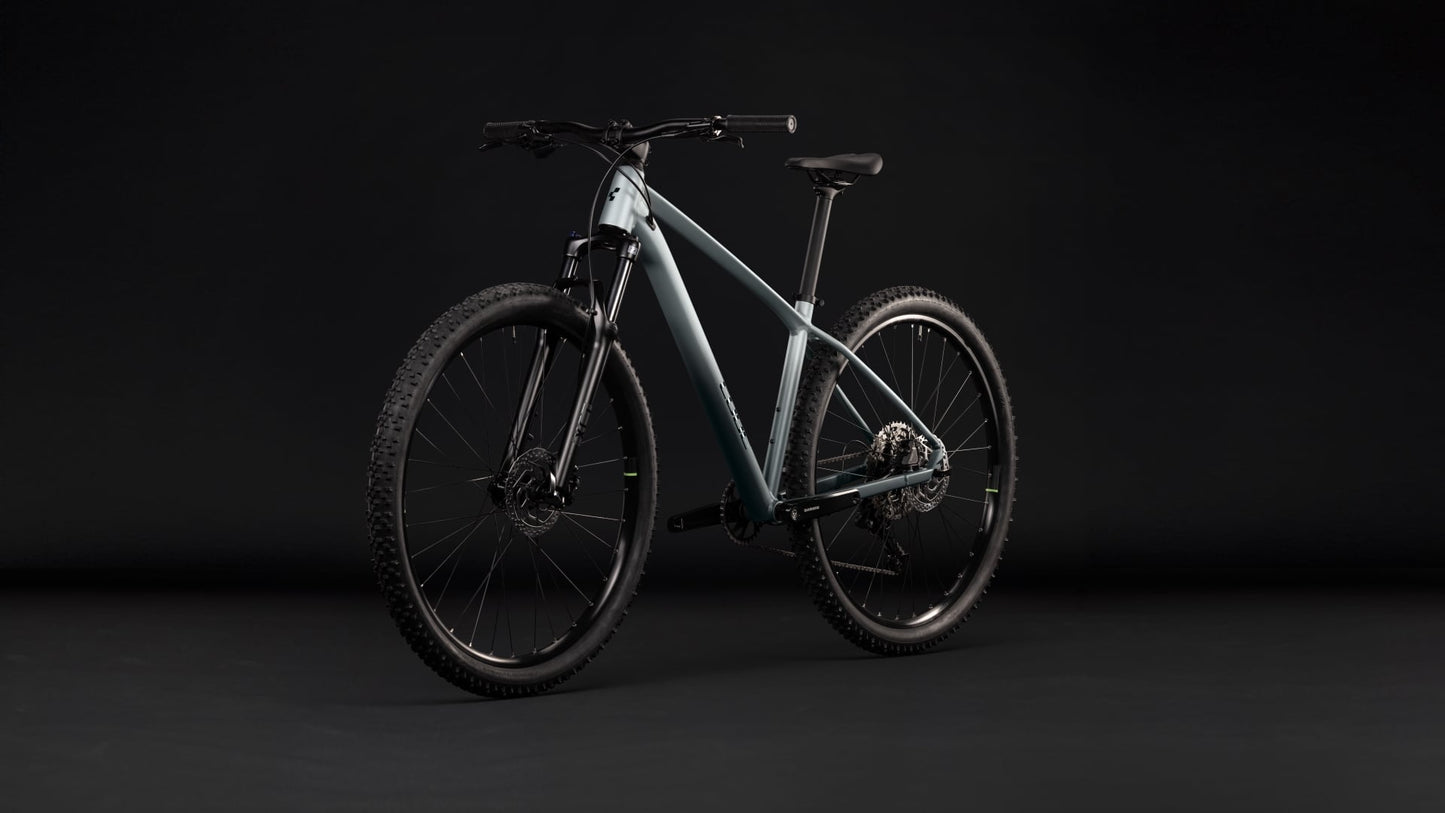 CUBE AIM PRO HARDTAIL MTB BIKE 2027 GREY 'N' BLACK