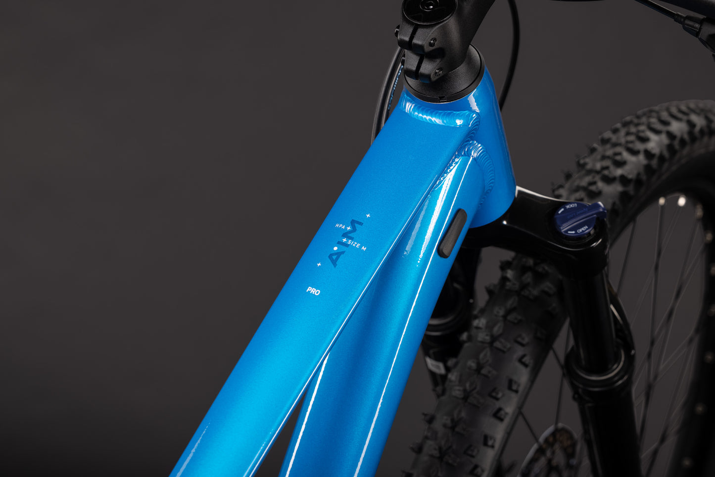 CUBE AIM PRO HARDTAIL MTB BIKE 2027 TOPASBLUE 'N' BLUE