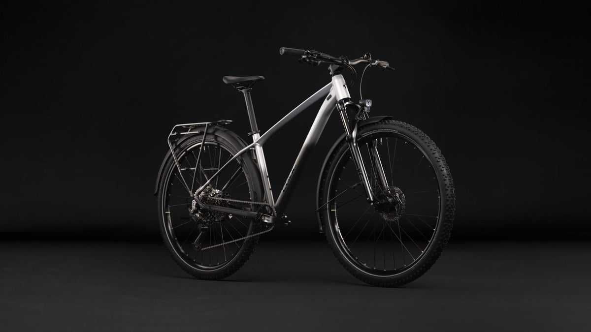 CUBE AIM PRO FE HARDTAIL MTB BIKE 2027 GREY 'N' BLACK