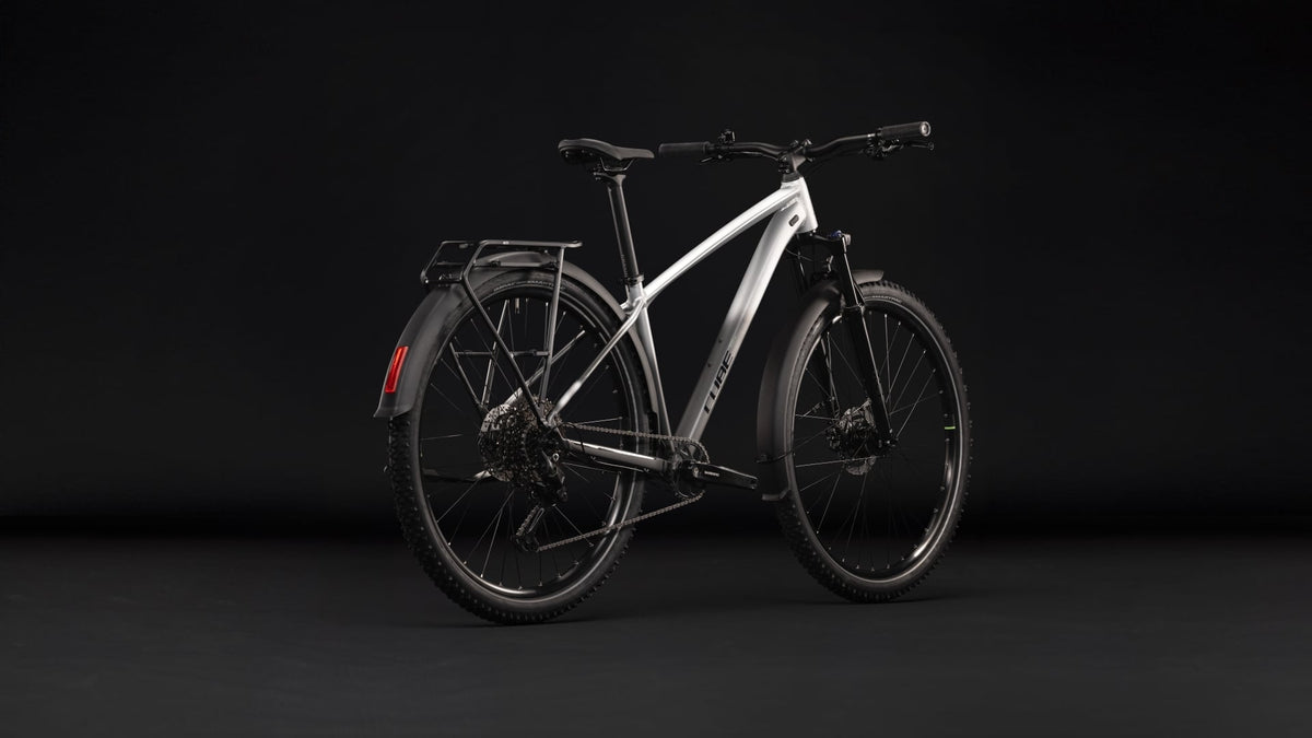 CUBE AIM PRO FE HARDTAIL MTB BIKE 2027 GREY 'N' BLACK