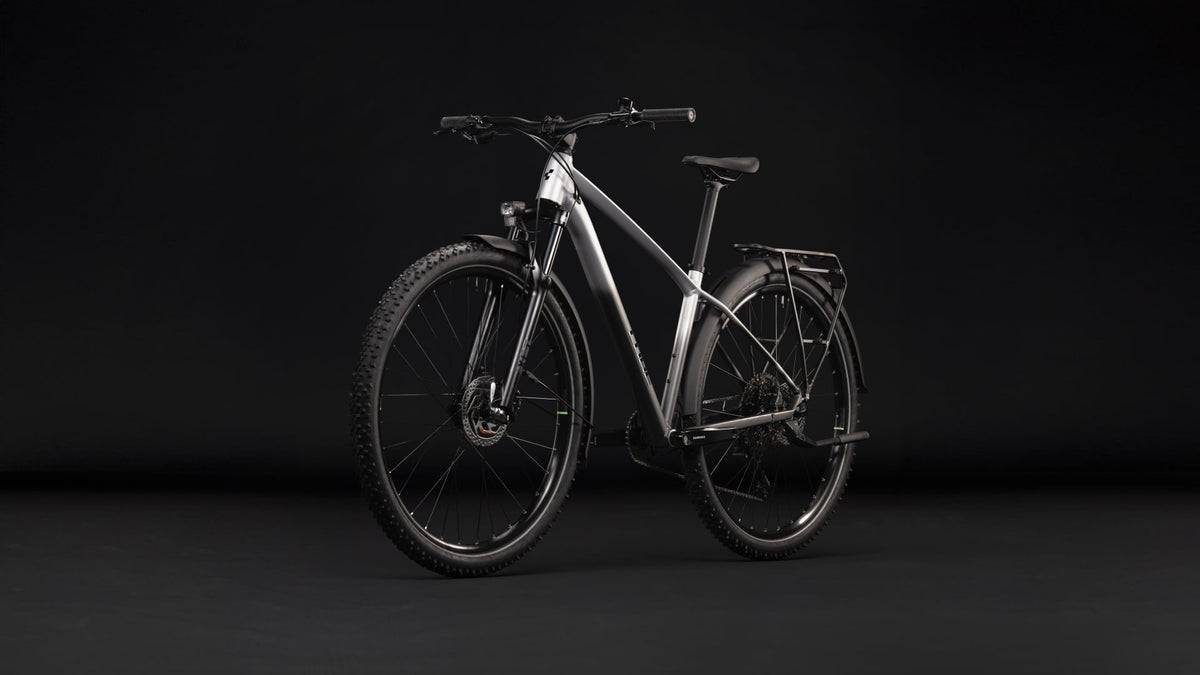 CUBE AIM PRO FE HARDTAIL MTB BIKE 2027 GREY 'N' BLACK
