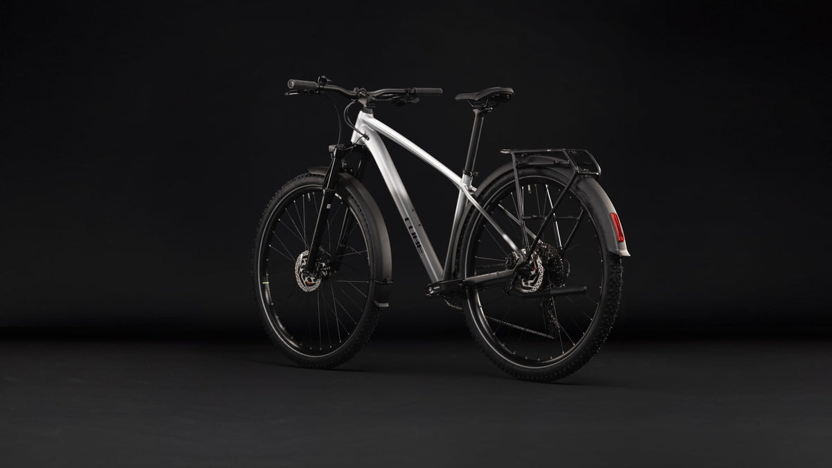 CUBE AIM PRO FE HARDTAIL MTB BIKE 2027 GREY 'N' BLACK