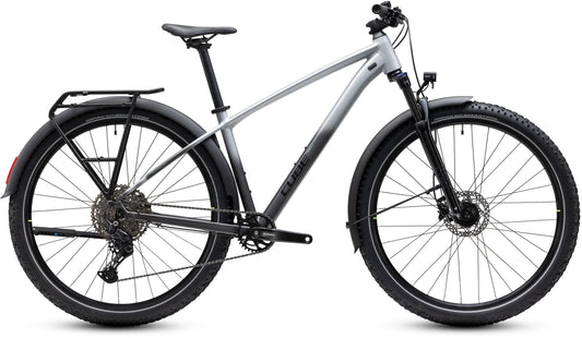 CUBE AIM PRO FE HARDTAIL MTB BIKE 2027 GREY 'N' BLACK