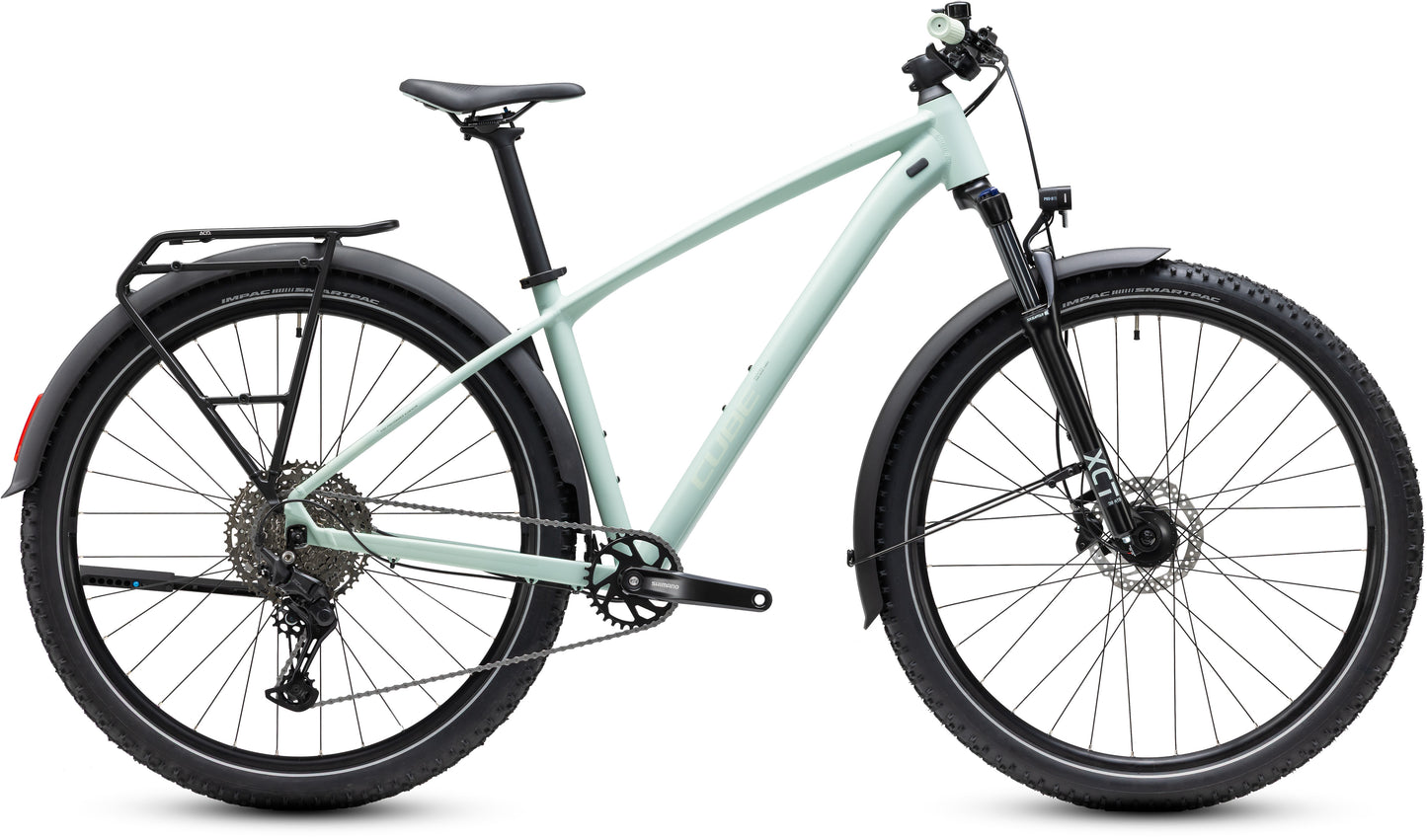 CUBE AIM PRO FE HARDTAIL MTB BIKE 2027 ALOEGREEN 'N' GREEN