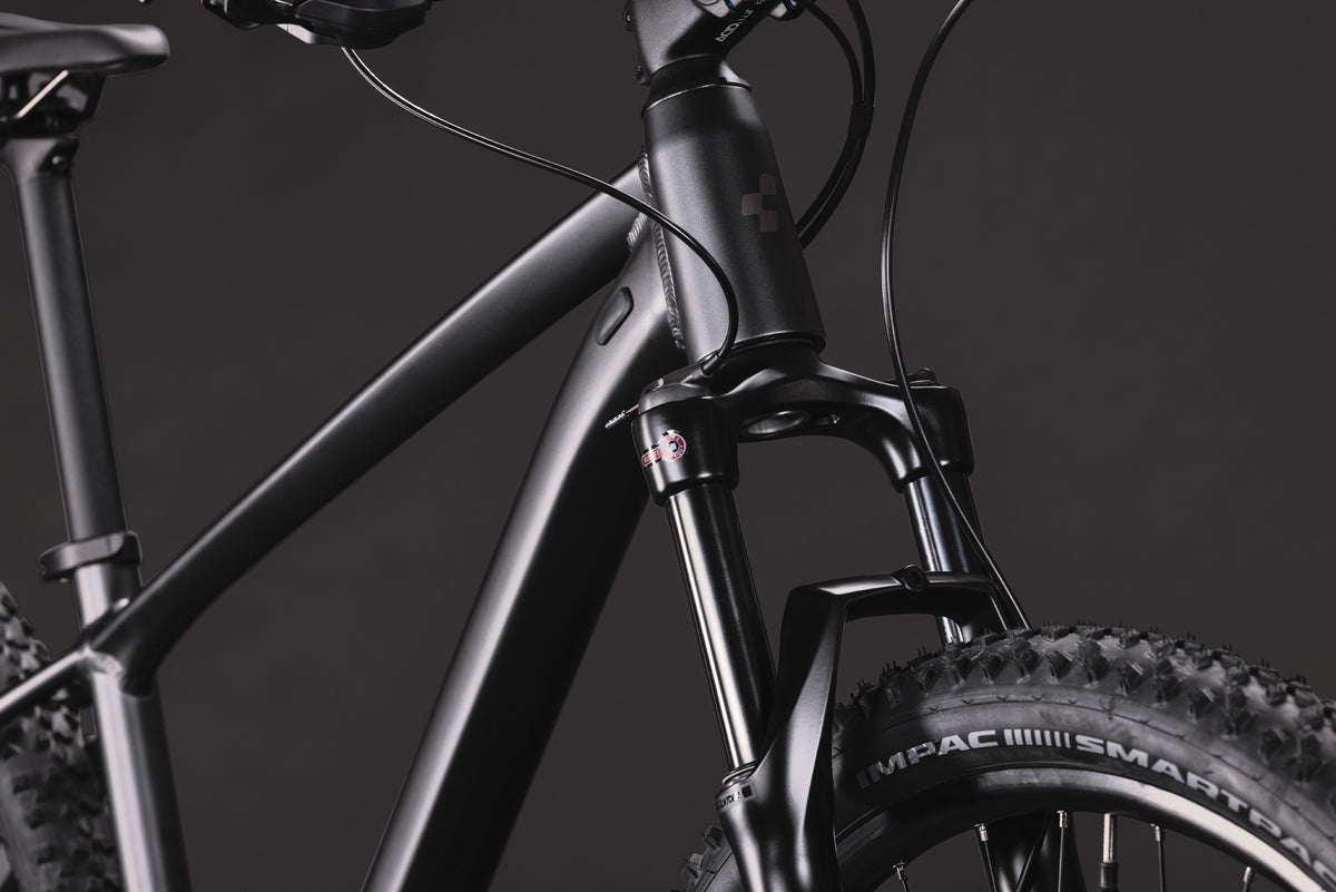CUBE AIM SLX HARDTAIL MTB BIKE 2027 SLATEBLACK 'N' CHROME