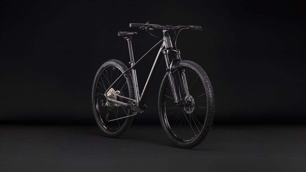 CUBE AIM SLX HARDTAIL MTB BIKE 2027 SLATEBLACK 'N' CHROME