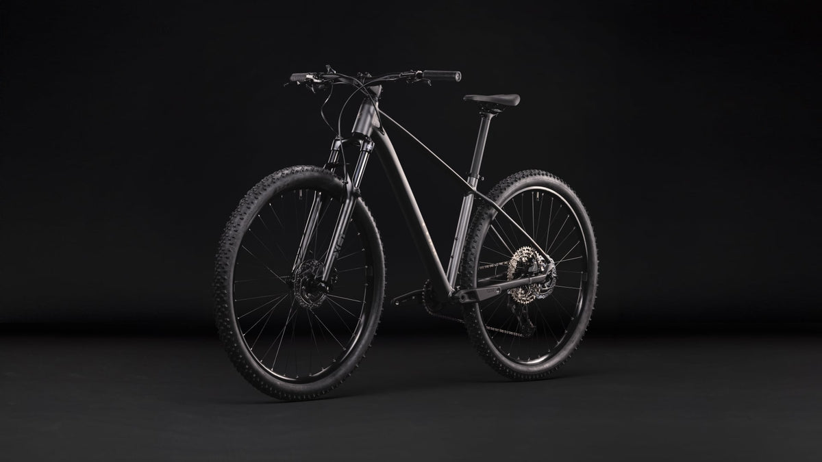 CUBE AIM SLX HARDTAIL MTB BIKE 2027 SLATEBLACK 'N' CHROME