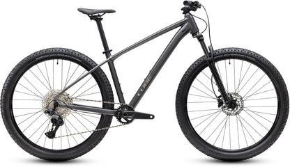 CUBE AIM SLX HARDTAIL MTB BIKE 2027 SLATEBLACK 'N' CHROME