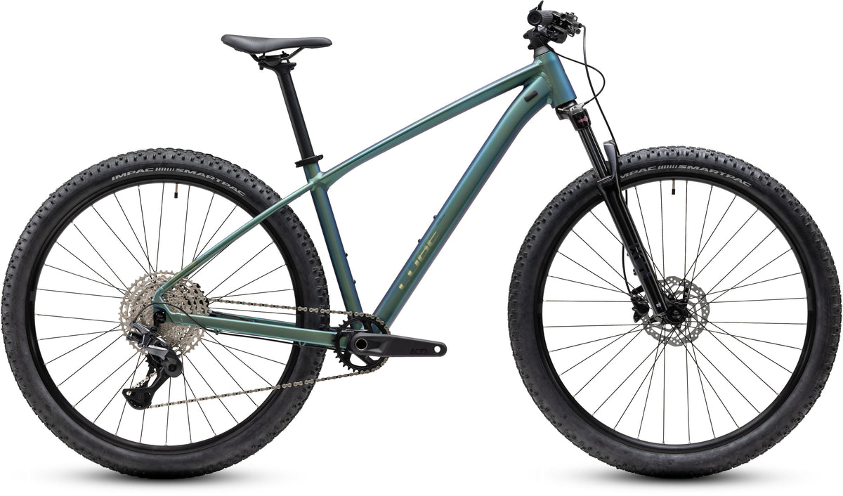 CUBE AIM SLX HARDTAIL MTB BIKE 2027 SHIFTVERDE 'N' CHROME