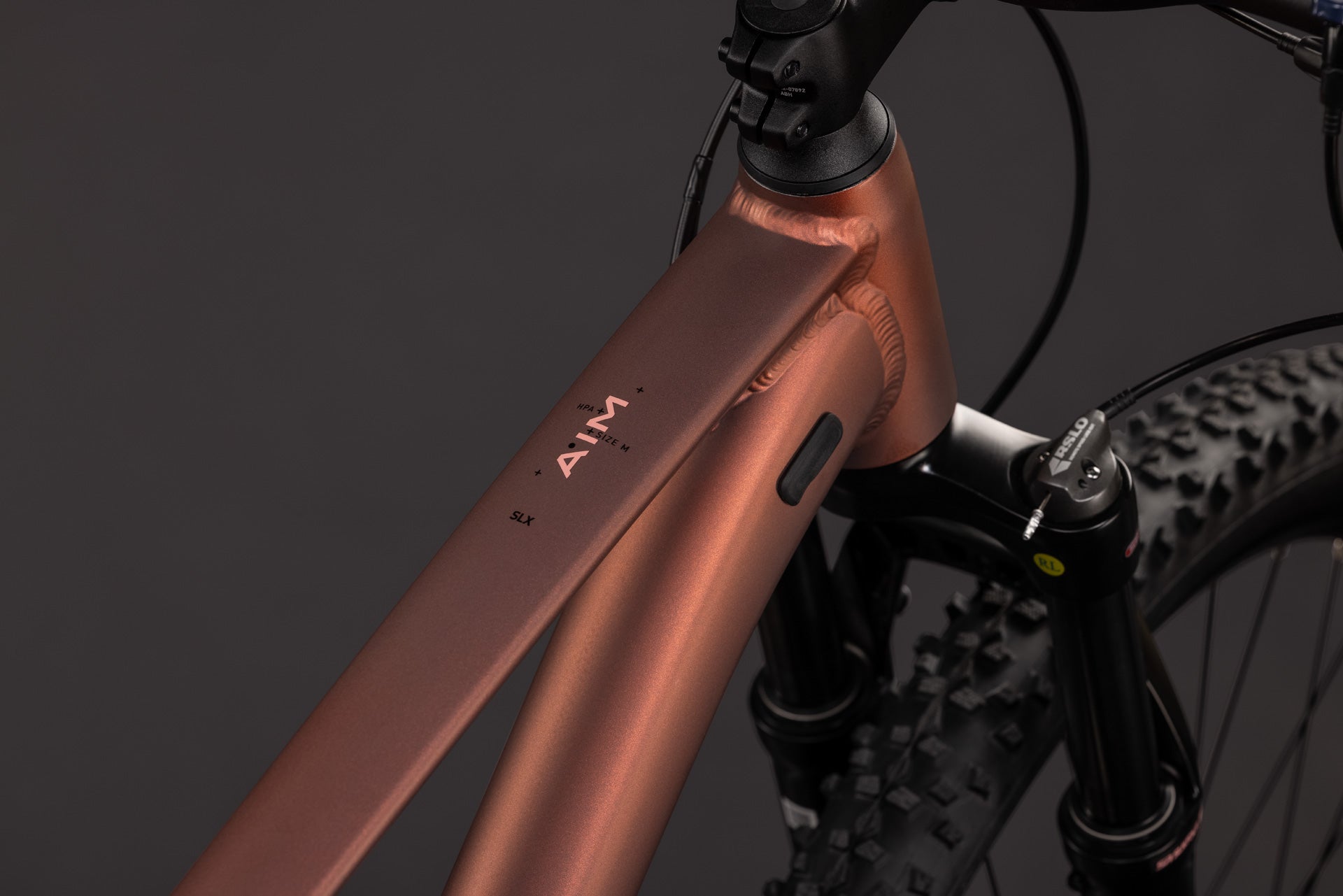 CUBE AIM SLX HARDTAIL MTB BIKE 2027 RUSTYROSE 'N' PEACH