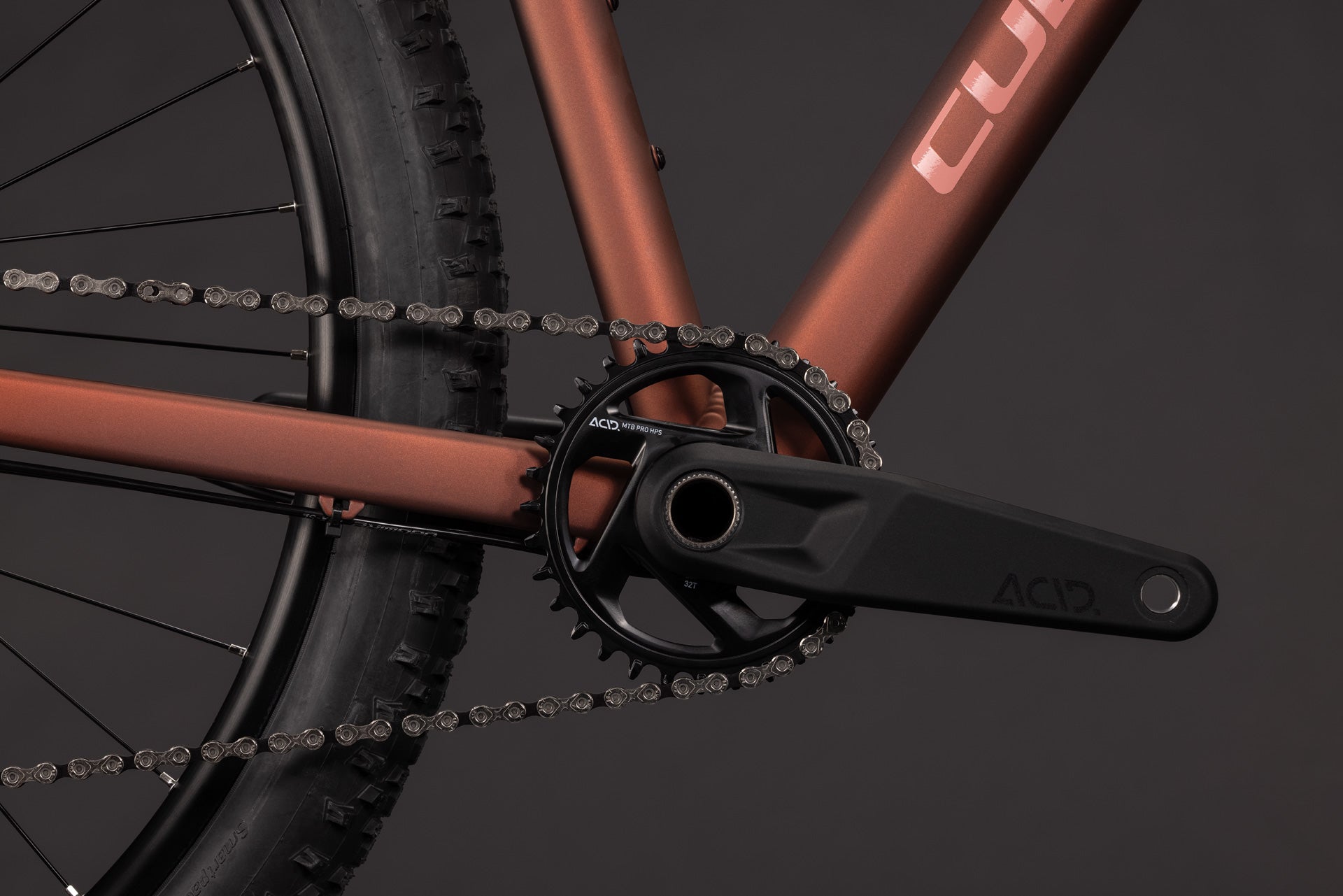 CUBE AIM SLX HARDTAIL MTB BIKE 2027 RUSTYROSE 'N' PEACH