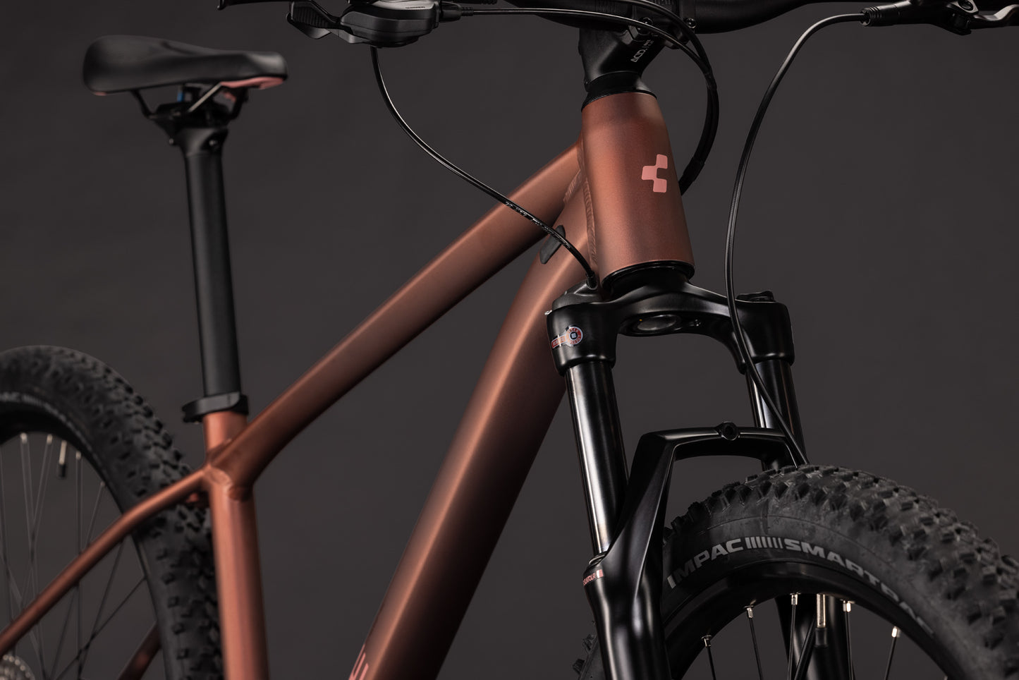 CUBE AIM SLX HARDTAIL MTB BIKE 2027 RUSTYROSE 'N' PEACH