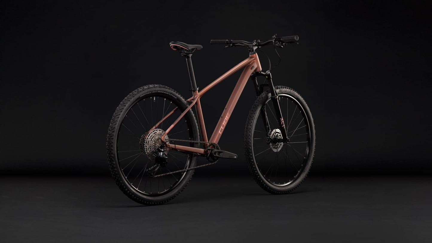 CUBE AIM SLX HARDTAIL MTB BIKE 2027 RUSTYROSE 'N' PEACH