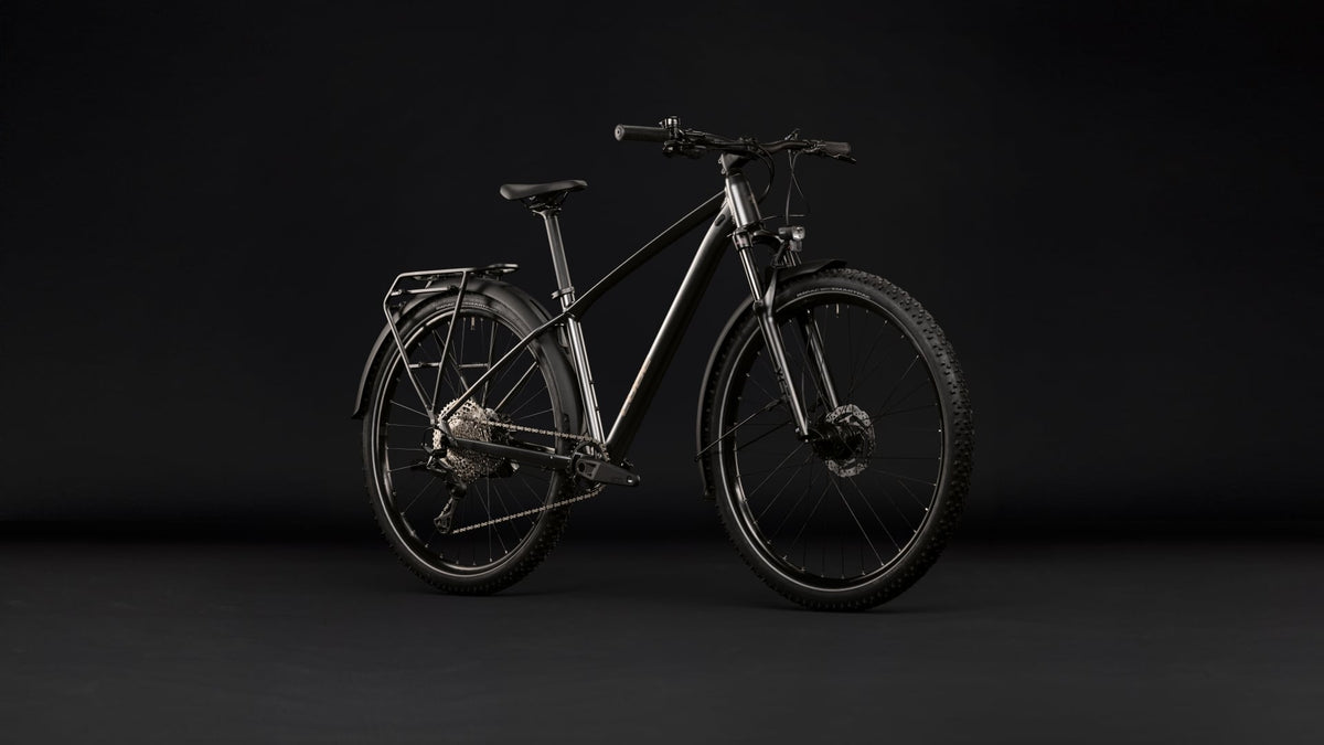CUBE AIM SLX FE HARDTAIL MTB BIKE 2027 SLATEBLACK 'N' CHROME