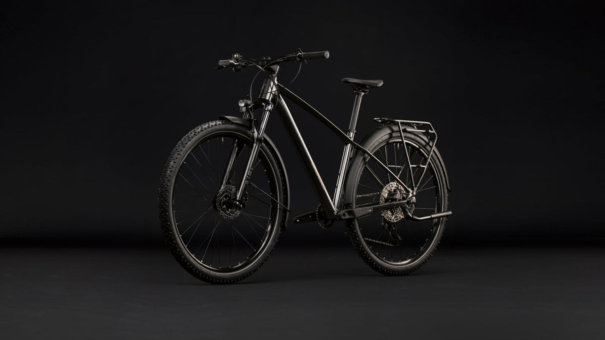 CUBE AIM SLX FE HARDTAIL MTB BIKE 2027 SLATEBLACK 'N' CHROME