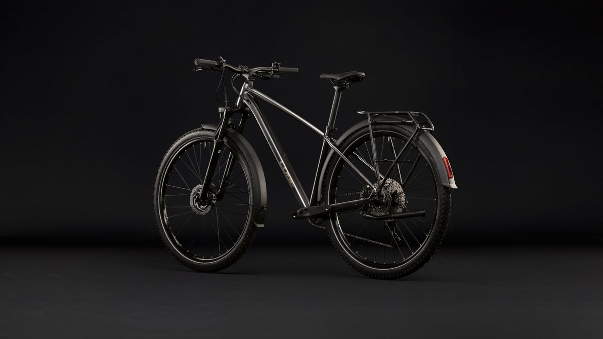 CUBE AIM SLX FE HARDTAIL MTB BIKE 2027 SLATEBLACK 'N' CHROME
