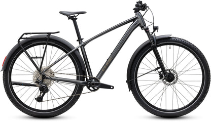 CUBE AIM SLX FE HARDTAIL MTB BIKE 2027 SLATEBLACK 'N' CHROME