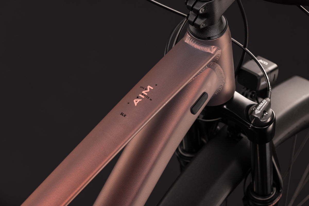 CUBE AIM SLX FE HARDTAIL MTB BIKE 2027 RUSTYROSE 'N' PEACH