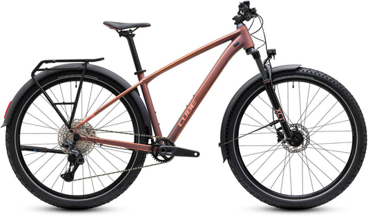 CUBE AIM SLX FE HARDTAIL MTB BIKE 2027 RUSTYROSE 'N' PEACH
