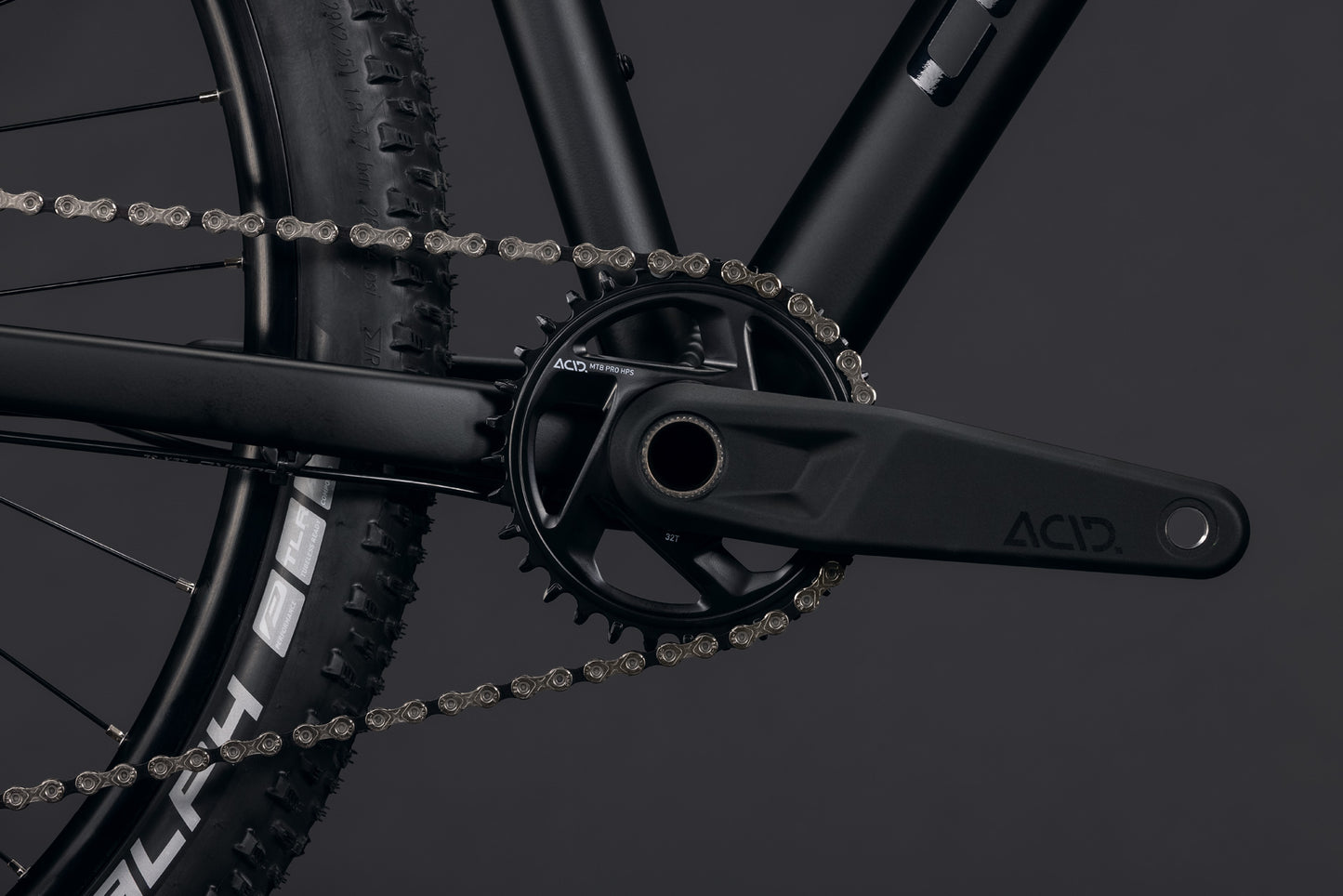 CUBE AIM SLT HARDTAIL MTB BIKE 2027 SOOT 'N' BLACK