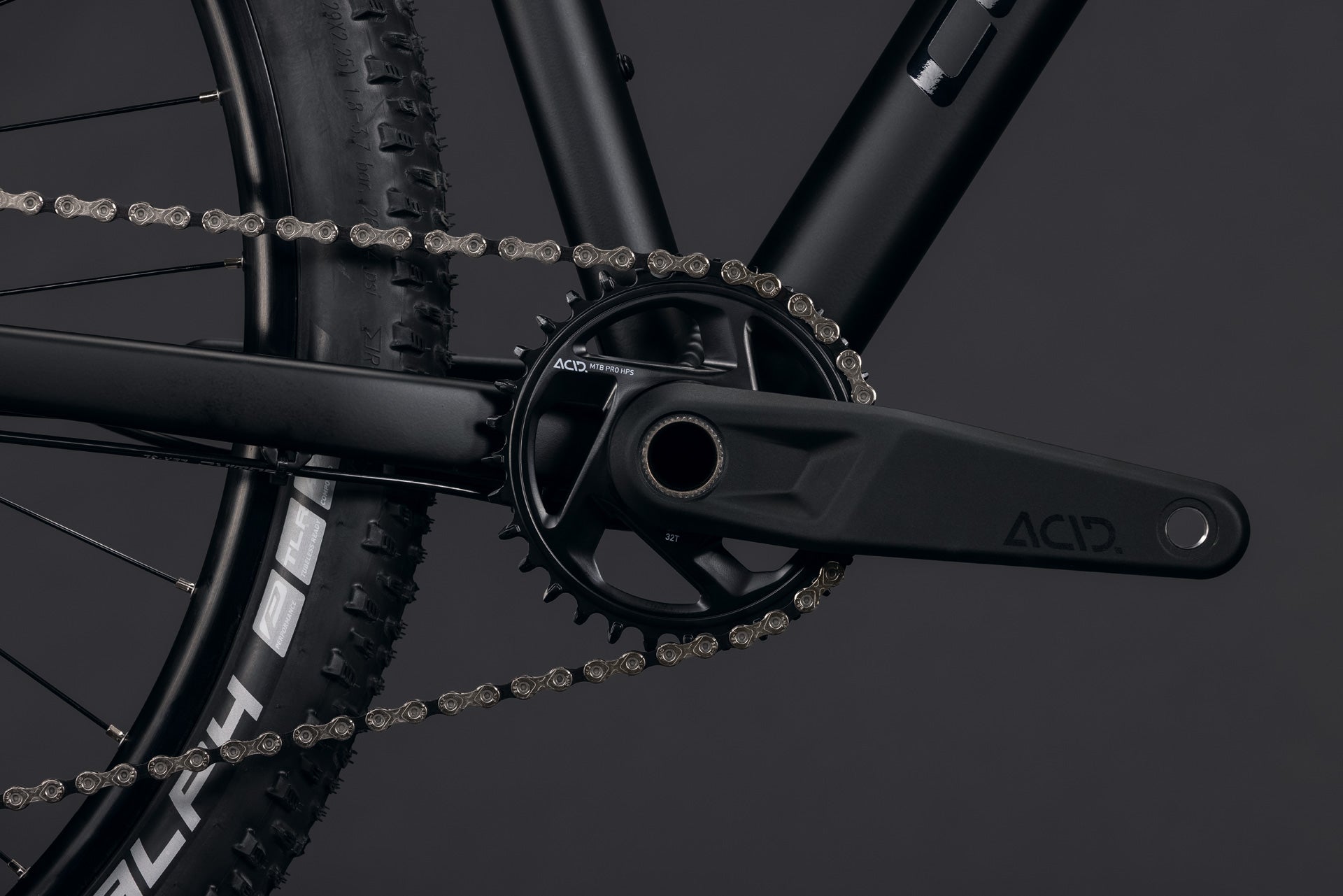 CUBE AIM SLT HARDTAIL MTB BIKE 2027 SOOT 'N' BLACK