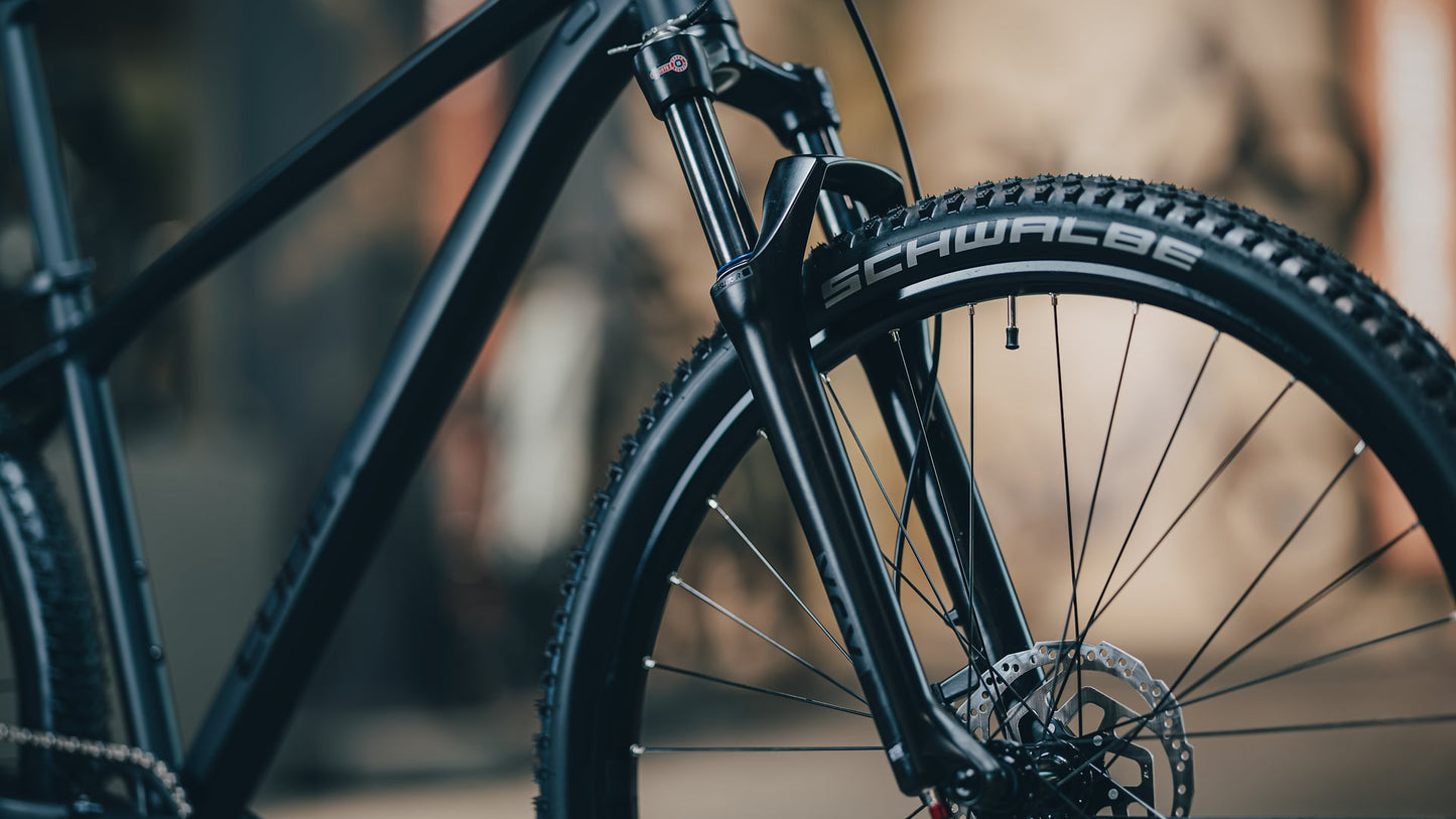 CUBE AIM SLT HARDTAIL MTB BIKE 2027 SOOT 'N' BLACK