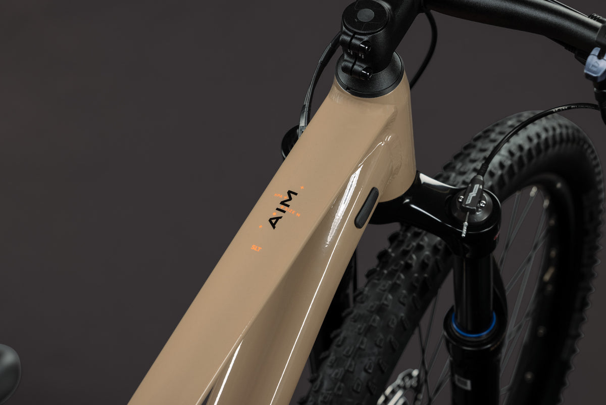 CUBE AIM SLT HARDTAIL MTB BIKE 2027 CAPPUCCINO 'N' BLACK