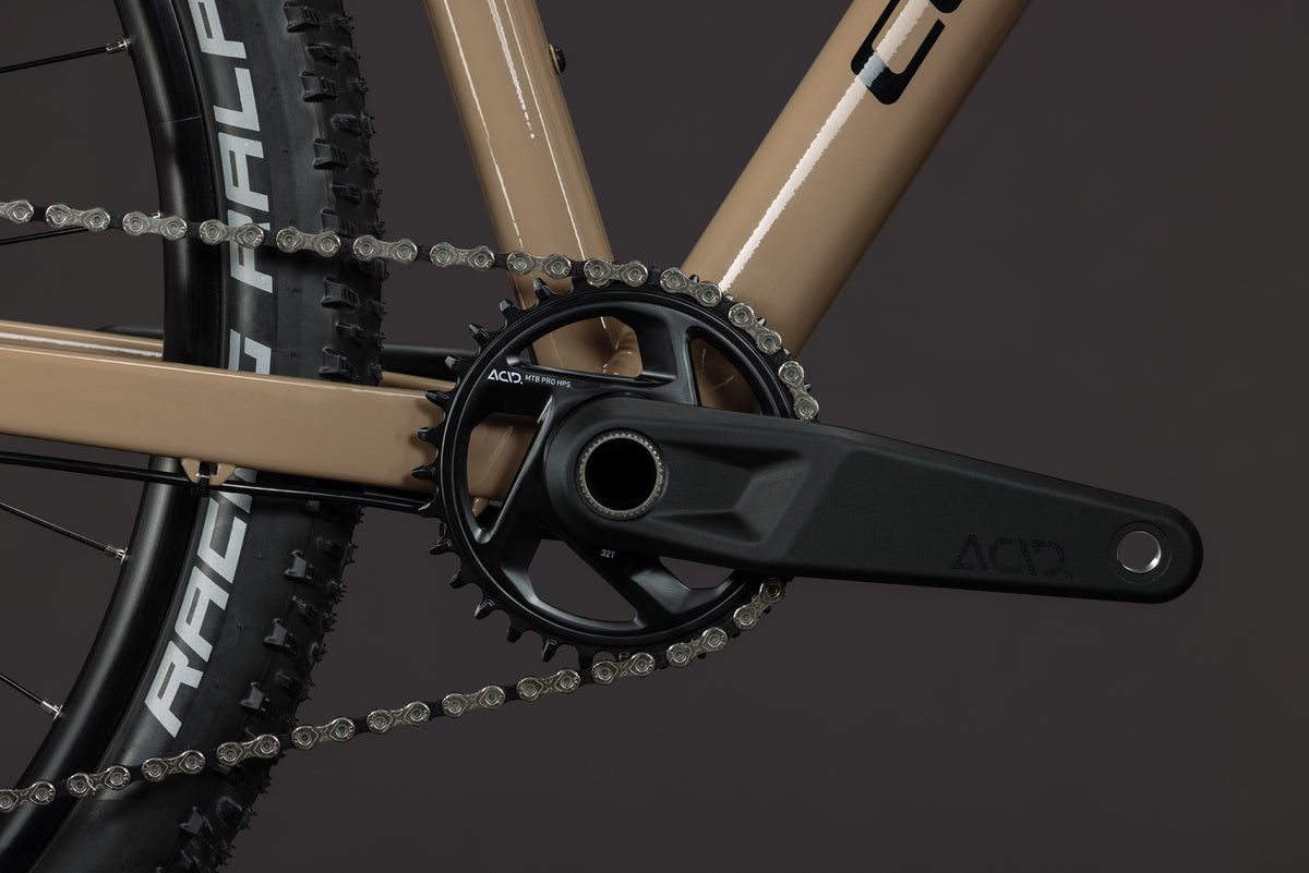 CUBE AIM SLT HARDTAIL MTB BIKE 2027 CAPPUCCINO 'N' BLACK
