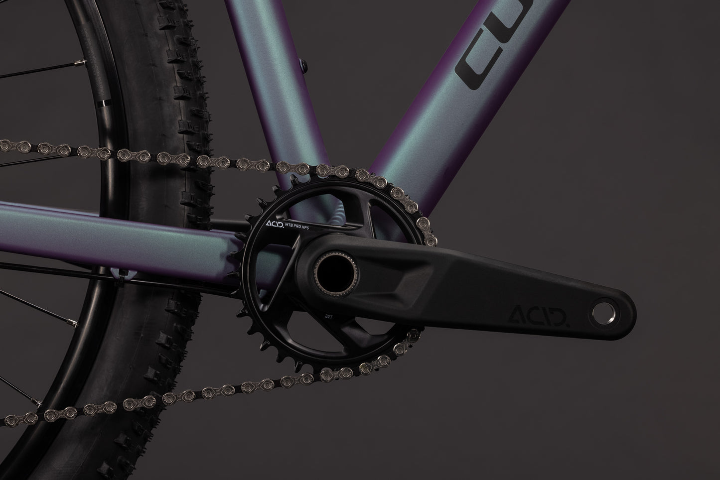 CUBE AIM SLT HARDTAIL MTB BIKE 2027 MYSTICPURPLE 'N' BLACK
