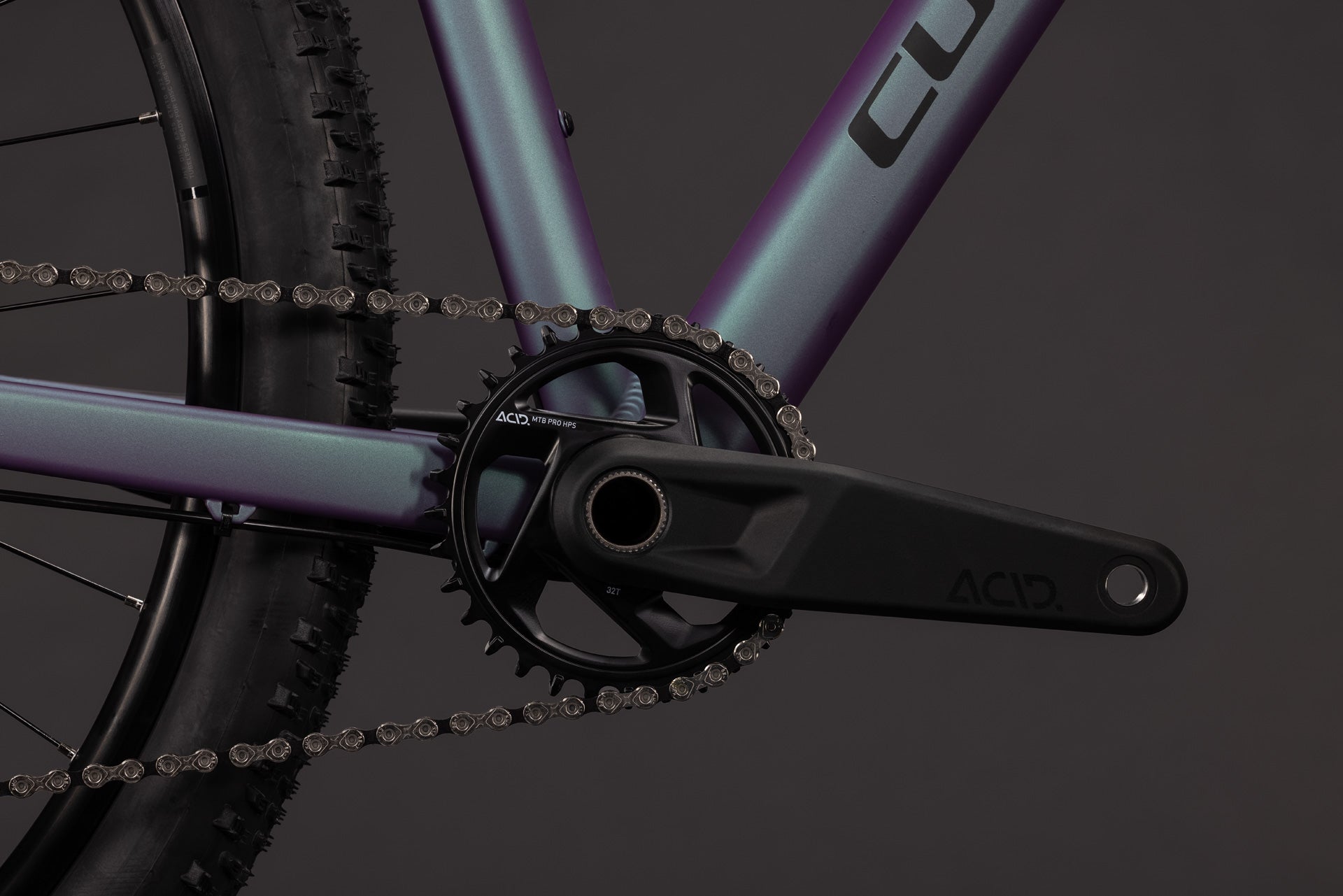 CUBE AIM SLT HARDTAIL MTB BIKE 2027 MYSTICPURPLE 'N' BLACK