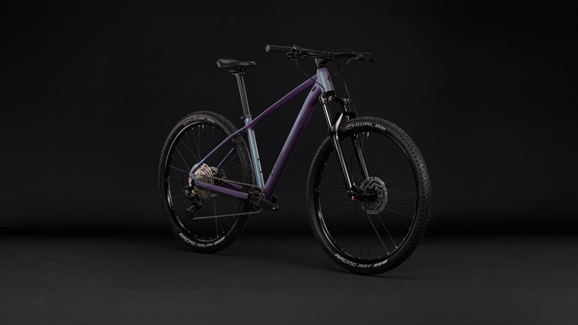 CUBE AIM SLT HARDTAIL MTB BIKE 2027 MYSTICPURPLE 'N' BLACK