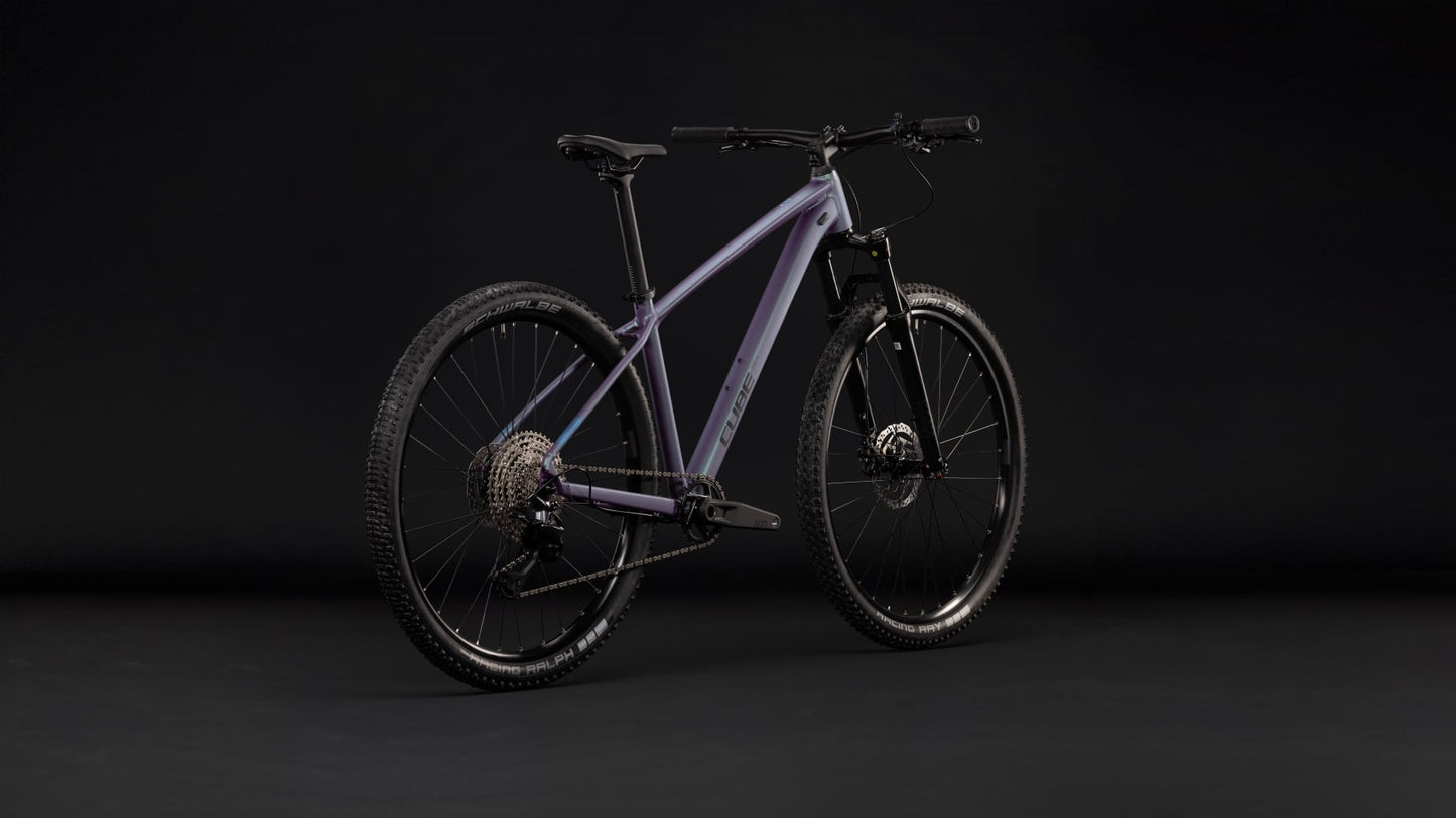 CUBE AIM SLT HARDTAIL MTB BIKE 2027 MYSTICPURPLE 'N' BLACK
