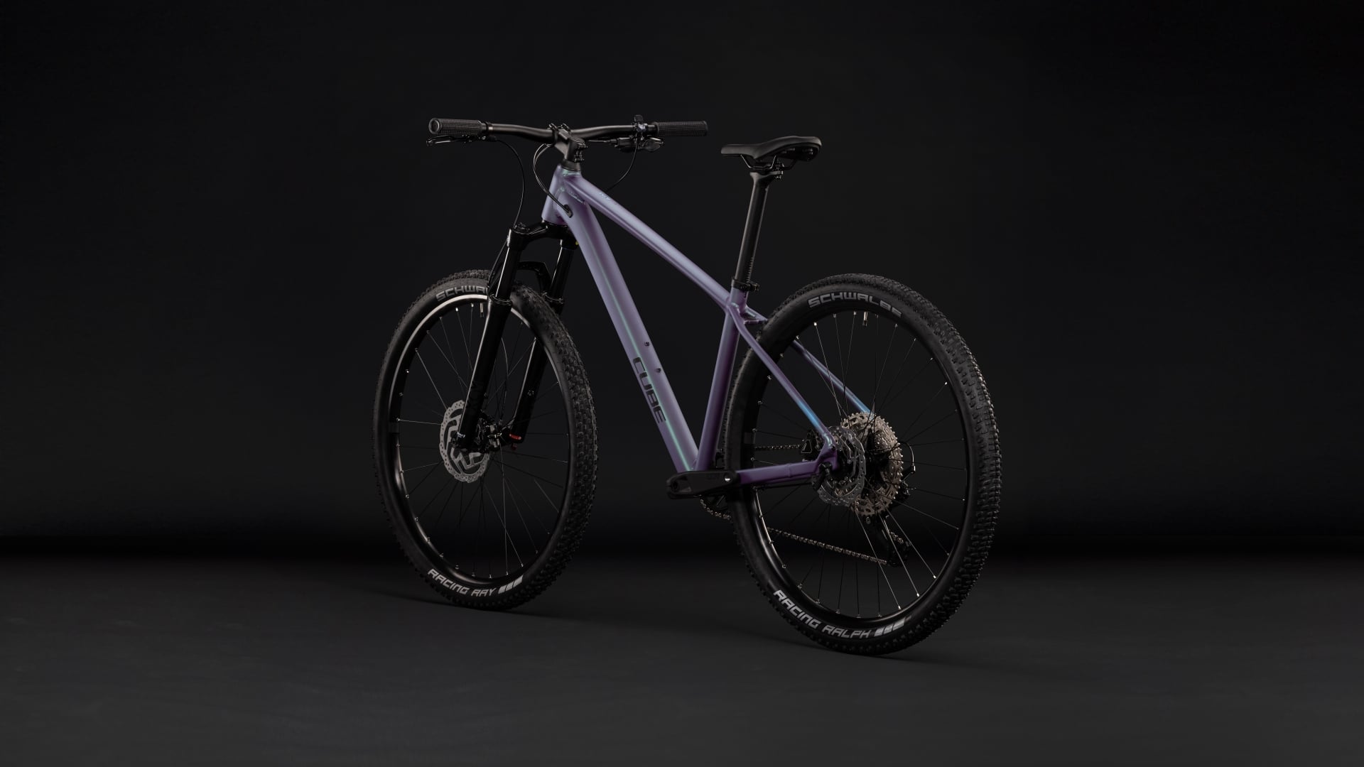 CUBE AIM SLT HARDTAIL MTB BIKE 2027 MYSTICPURPLE 'N' BLACK