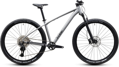 CUBE REACTION PRO HARDTAIL MTB BIKE 2027 PLATINUM 'N' BLACK