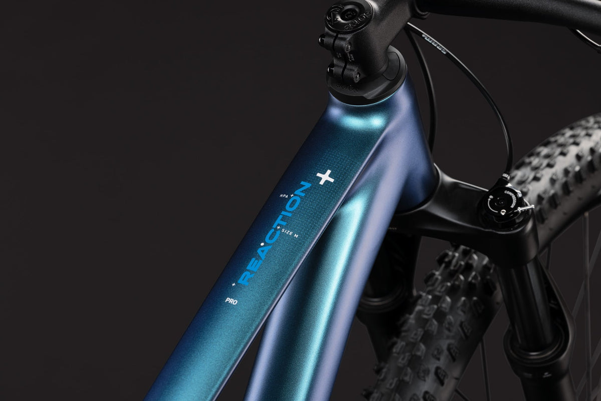 CUBE REACTION PRO HARDTAIL MTB BIKE 2027 EMERALD 'N' BLUE