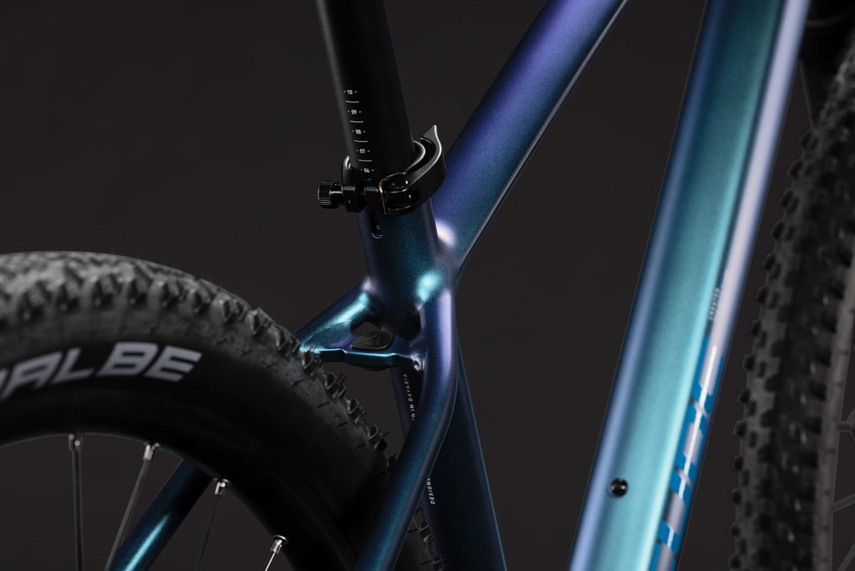 CUBE REACTION PRO HARDTAIL MTB BIKE 2027 EMERALD 'N' BLUE
