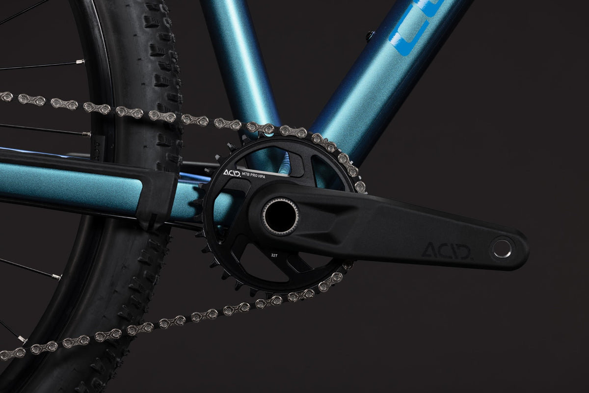 CUBE REACTION PRO HARDTAIL MTB BIKE 2027 EMERALD 'N' BLUE