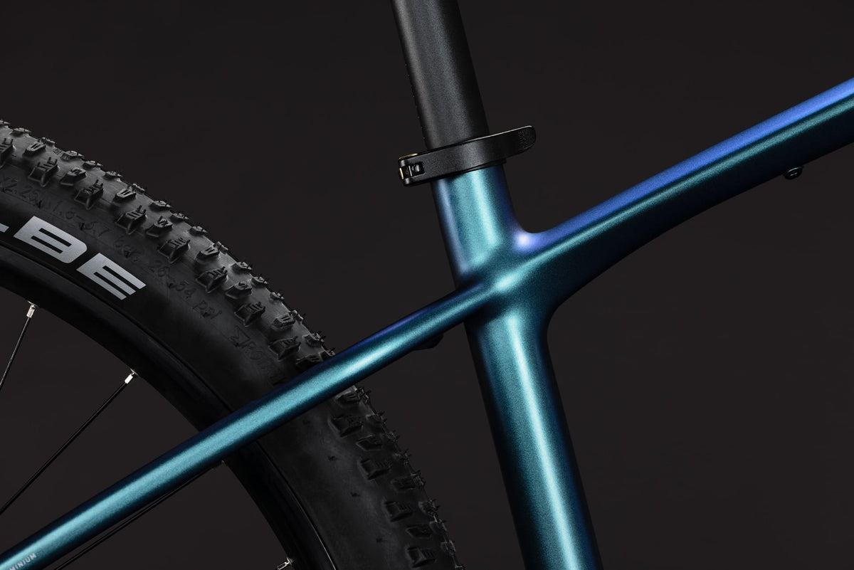 CUBE REACTION PRO HARDTAIL MTB BIKE 2027 EMERALD 'N' BLUE