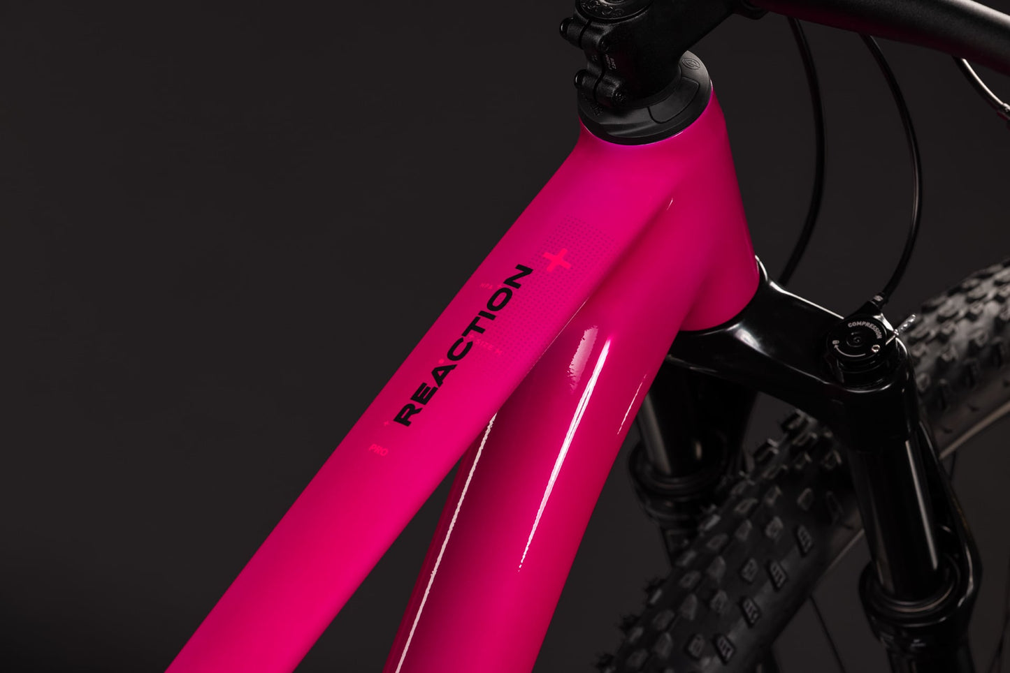 CUBE REACTION PRO HARDTAIL MTB BIKE 2027 FUCHSIA 'N' BLACK