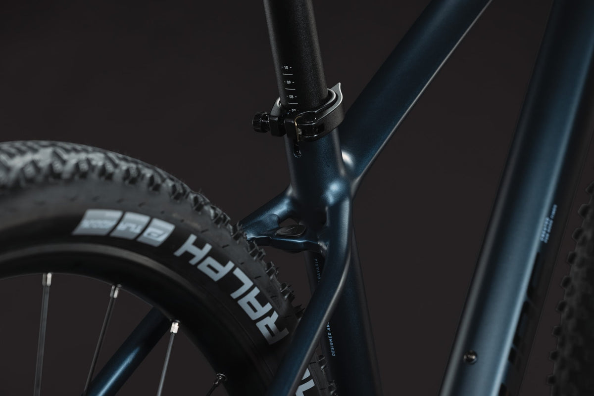 CUBE REACTION SLX HARDTAIL MTB BIKE 2027 NAVYBLACK 'N' BLACK