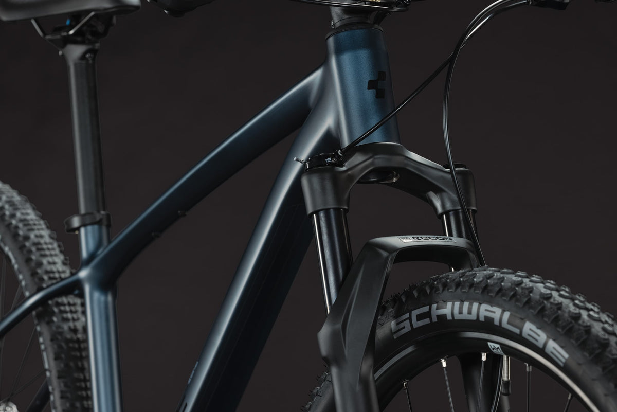 CUBE REACTION SLX HARDTAIL MTB BIKE 2027 NAVYBLACK 'N' BLACK